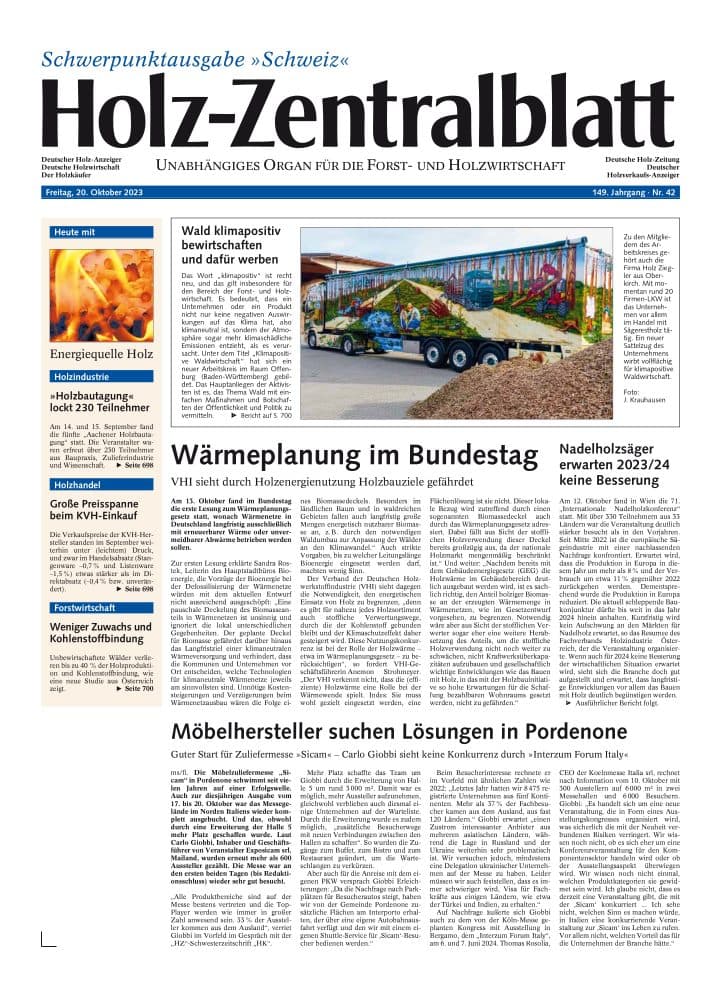 Titelseite: Wald klimapositiv bewirtschaften und dafür werben