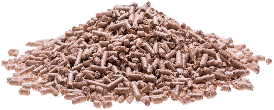 Holzpellets, lose geschüttet
